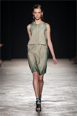 Maurizio Pecoraro - Spring Summer 2013 Fashion Show - Lee Ufam inspiration