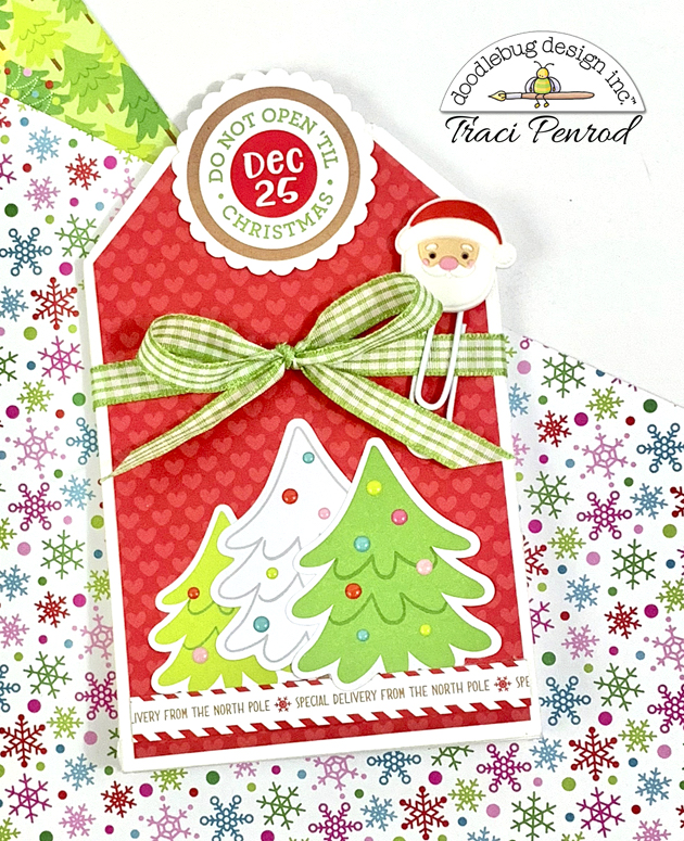 Doodlebug Design Inc Blog Christmas Town Tag Album with Traci Penrod