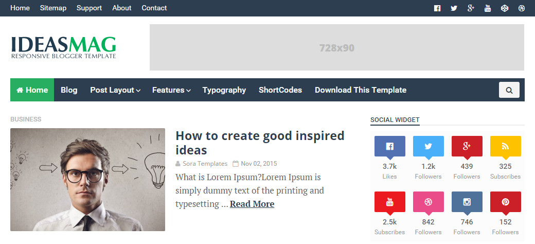 ideas mag blogger template free download get any template template ideas