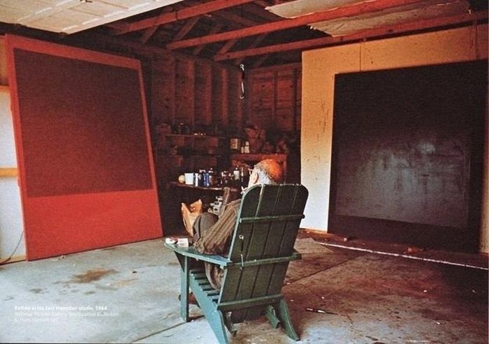 Workspaces Of The Greatest Artists Of The World (38 Pictures) - Mark Rothko, painter