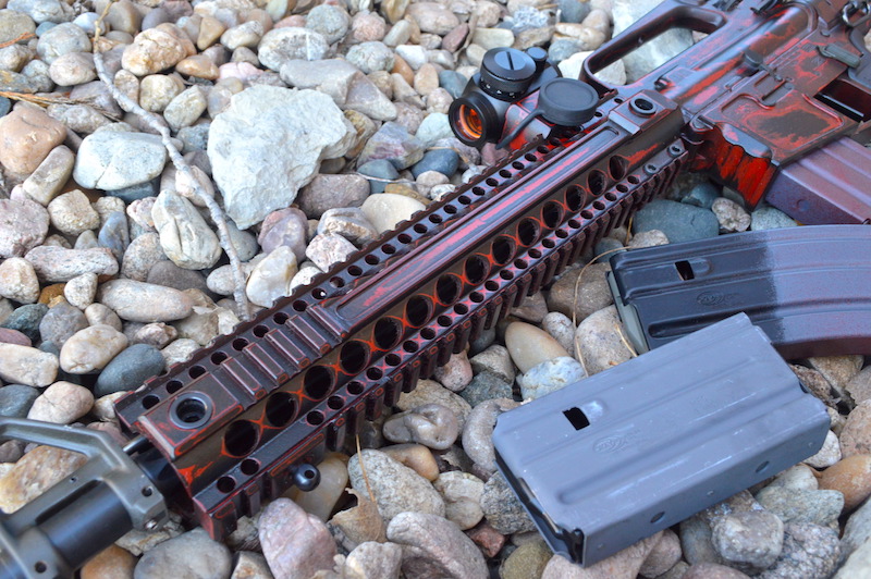 Custom AR15 Paint Job - We don't have to CeraKote to have Deadpool’s Gun