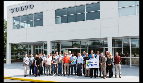 Volvo Group North America’s Hagerstown, Maryland powertrain facility recently hosted a tour as part of the U.S. Department of Energy’s Better Buildings, Better Plants 2019 Summit.