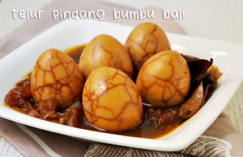 Resep Masak Telur Pindang Bumbu Bali