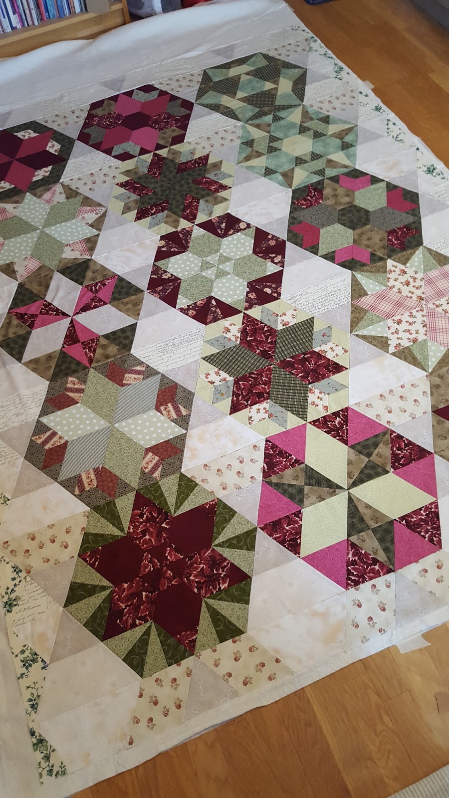 Quiltoholic Quilting Park Bench