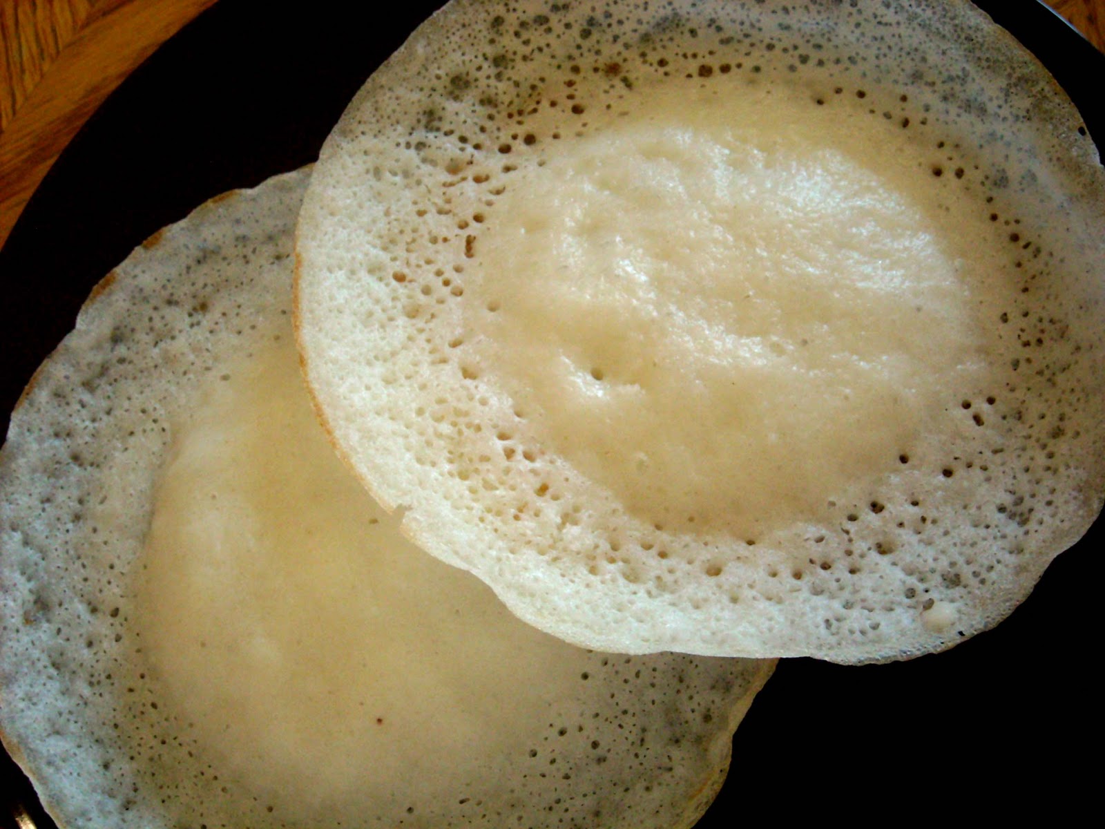 Manju s Eating Delights Paal Appam Coconut milk Hoppers 