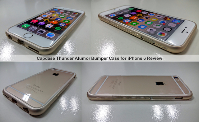Capdase Thunder Alumor Bumper Case for iPhone 6 Review