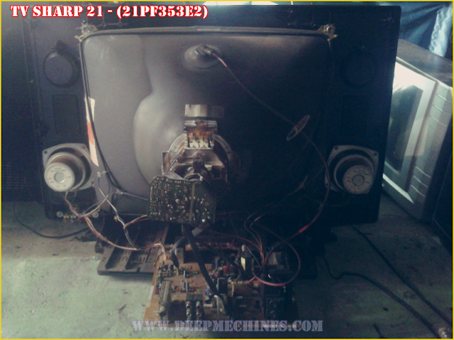 MesinTV SHARP 21 - (21PF353E2) Perbaikan Kerusakan Standby TV SHARP 21 - (21PF353E2)