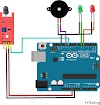 Capteur de flamme Arduino | Détecteur d’incendie projet