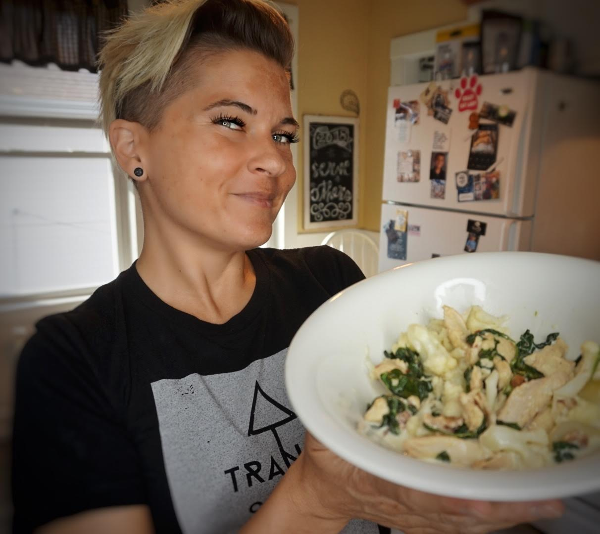 Keto Cauliflower Chicken Alfredo Recipe