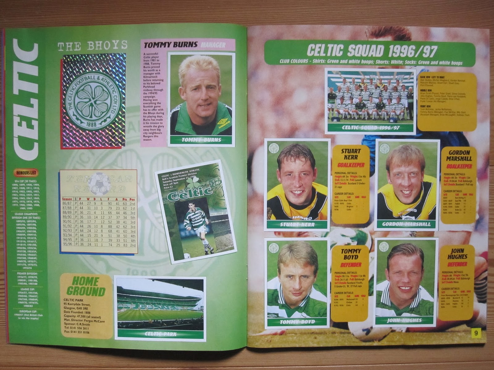 Only Good Stickers Panini Scottish Premier Division 97