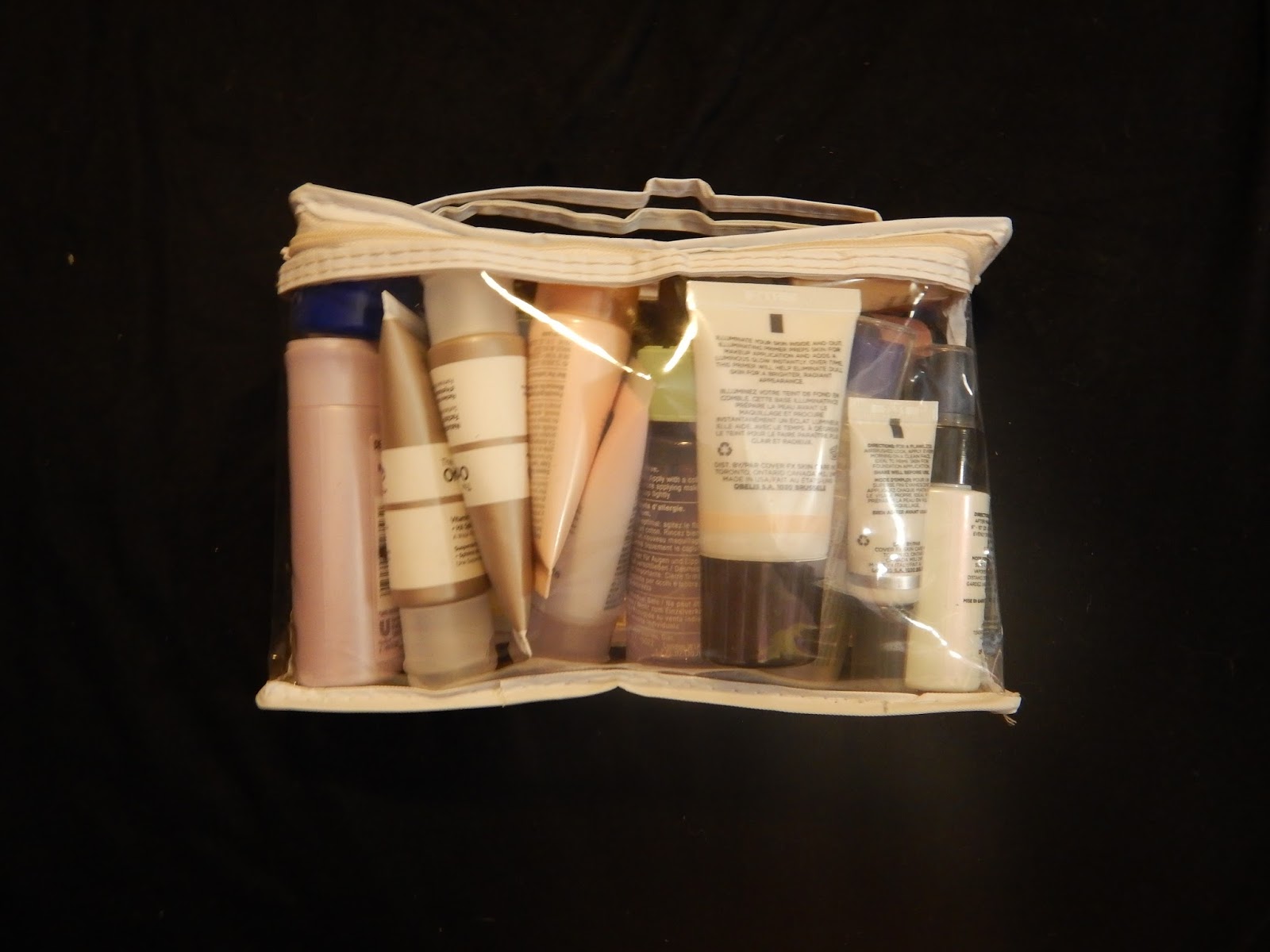 Beauty By Shannon What's In My Carry On Bag? Liquids Bag, and Travel
