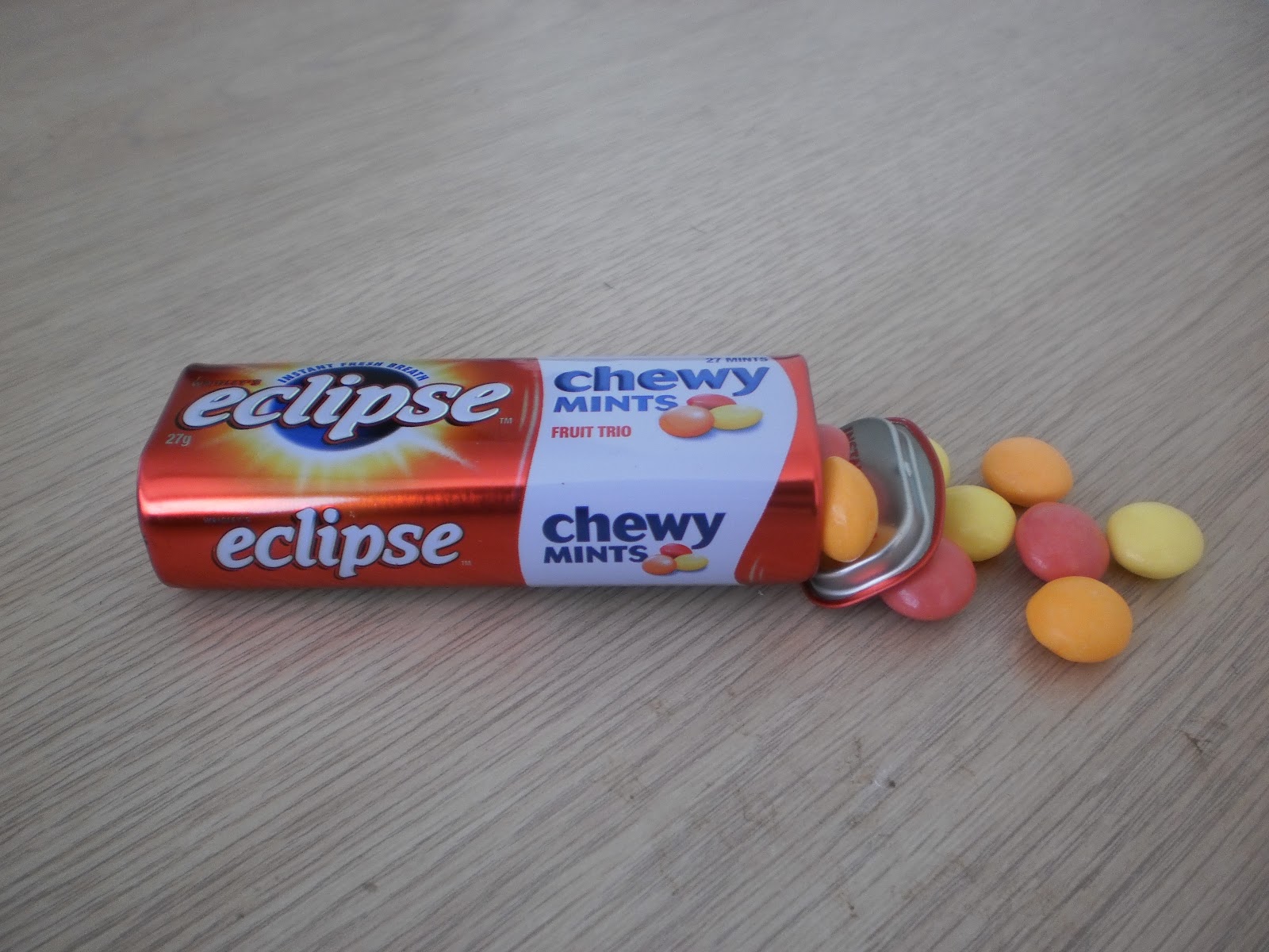 Junk Food Journal: Eclipse Chewy Mints - Fruit Trio