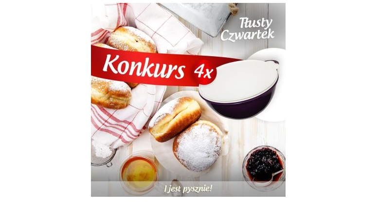 Do wygrania miseczka do wyrabiania ciasta drożdżowego Konkurs