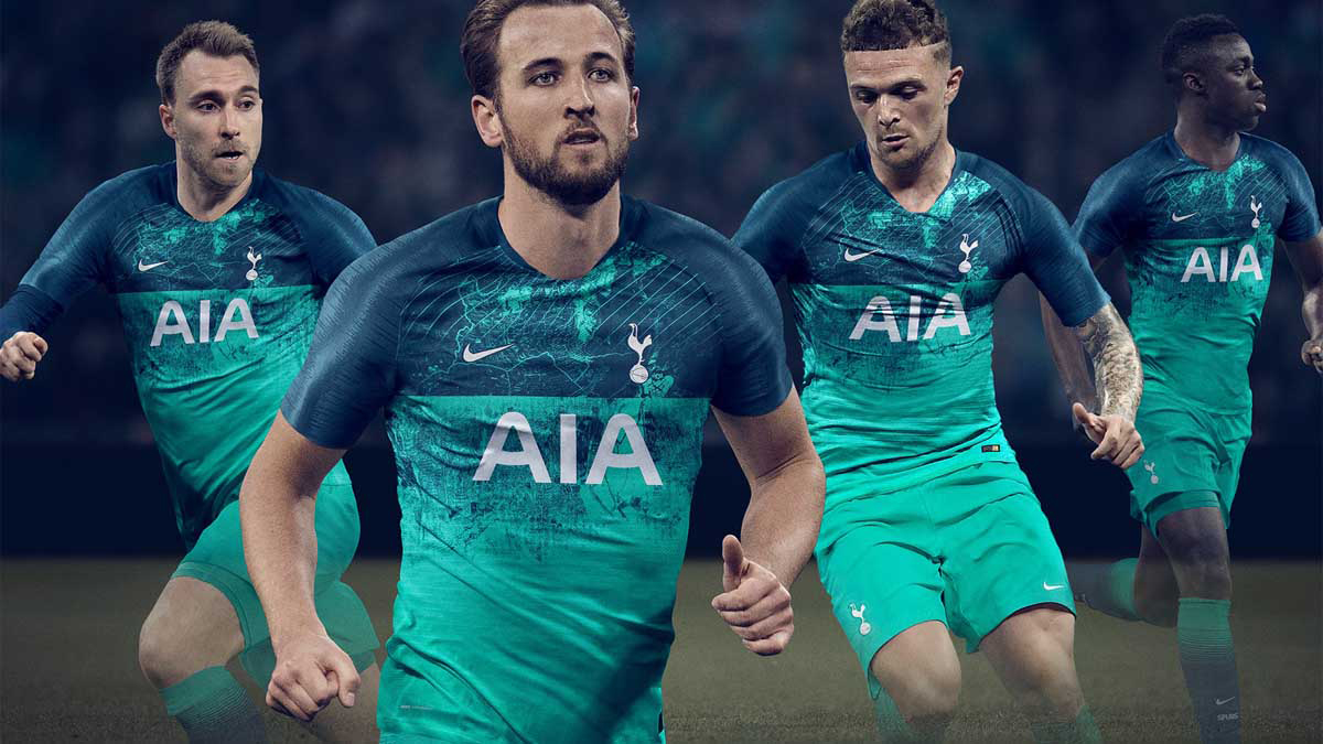 La mappa del nord di Londra sulla nuova maglia del Tottenham