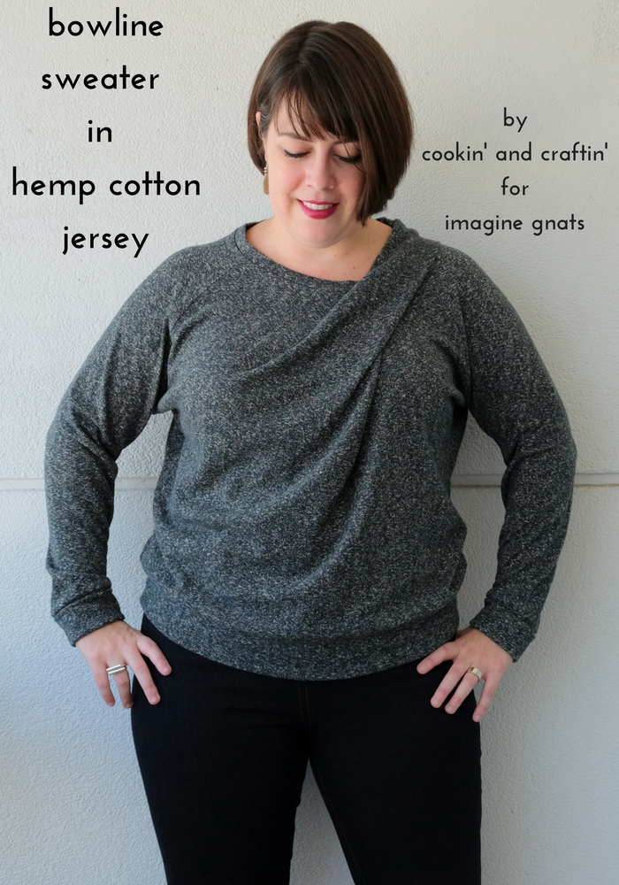 Cookin' & Craftin': Hemp Jersey Bowline Sweater