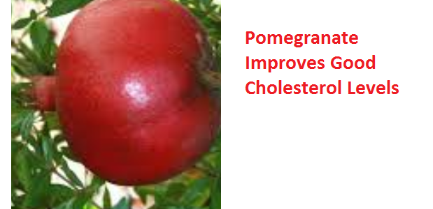 Health Benefits of Pomegranate Fruit (anar fruit) juice - Pomegranate Improves Good Cholesterol Levels