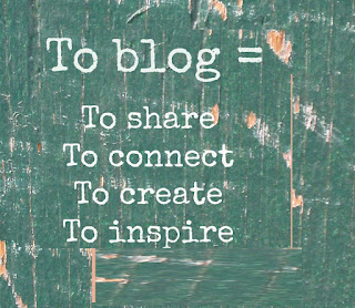 To blog is equal to To blog is equal to