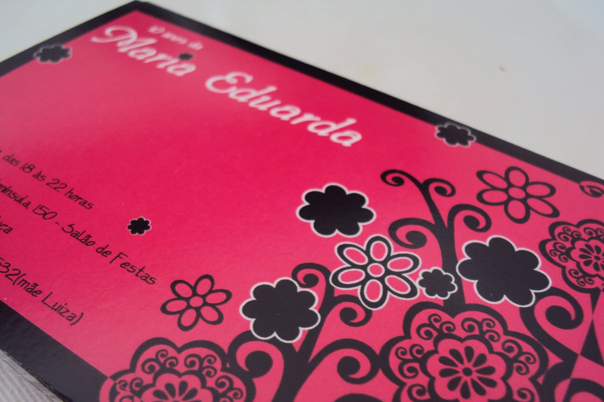 www.dataespecial.com.br: Aniversário de 10 anos :: Maria Eduarda :: Convite