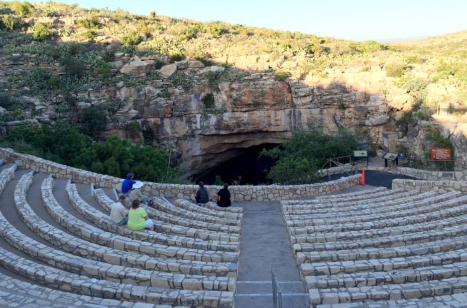 Carlsbad Caverns, bat flight