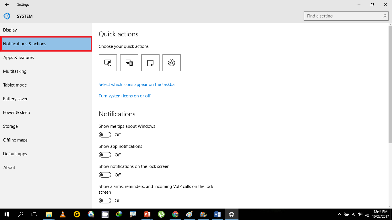 How to turn off tablet mode windows 10