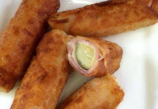Fried Pickle Roll Ups – Frickles