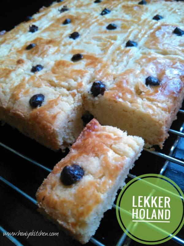 Resep Kue Lekker Holland (boterkoek) Anti gagal dan Enak