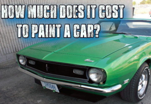 Cost To Paint A Car >> How Much Does It Cost To Repaint A Car Cost To Paint A Car >> How Much Does It Cost To Repaint A Car