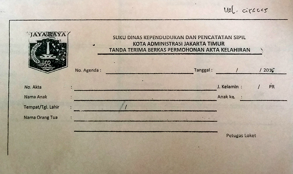 Cara Persyaratan Dan Prosedur Membuat Akta Kelahiran Anak