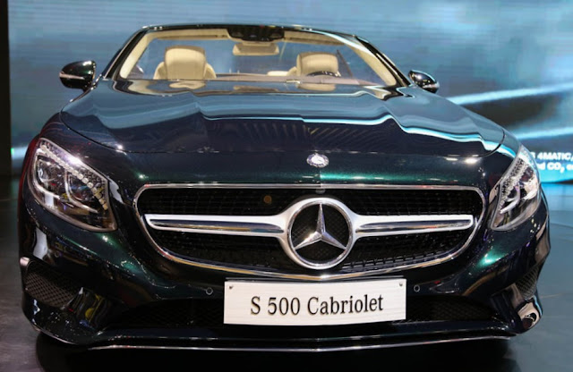 Thiết kế ngoại thất Mercedes S500 Cabriolet Ngoại thất Mercedes S500 Cabriolet thiết kế góc cạnh, đẳng cấp số 1 thế giới