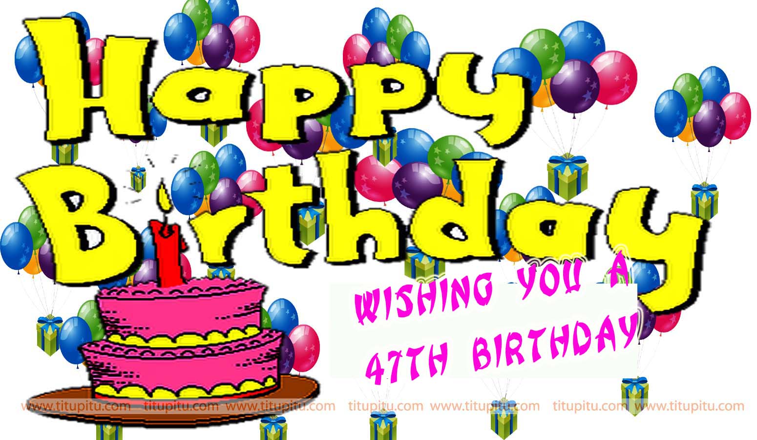 47th birthday wishes message and wallpaper for everyone | Haryanvi ...