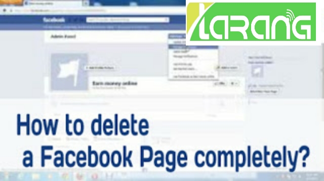 delete a Facebook Page delete a Facebook Page