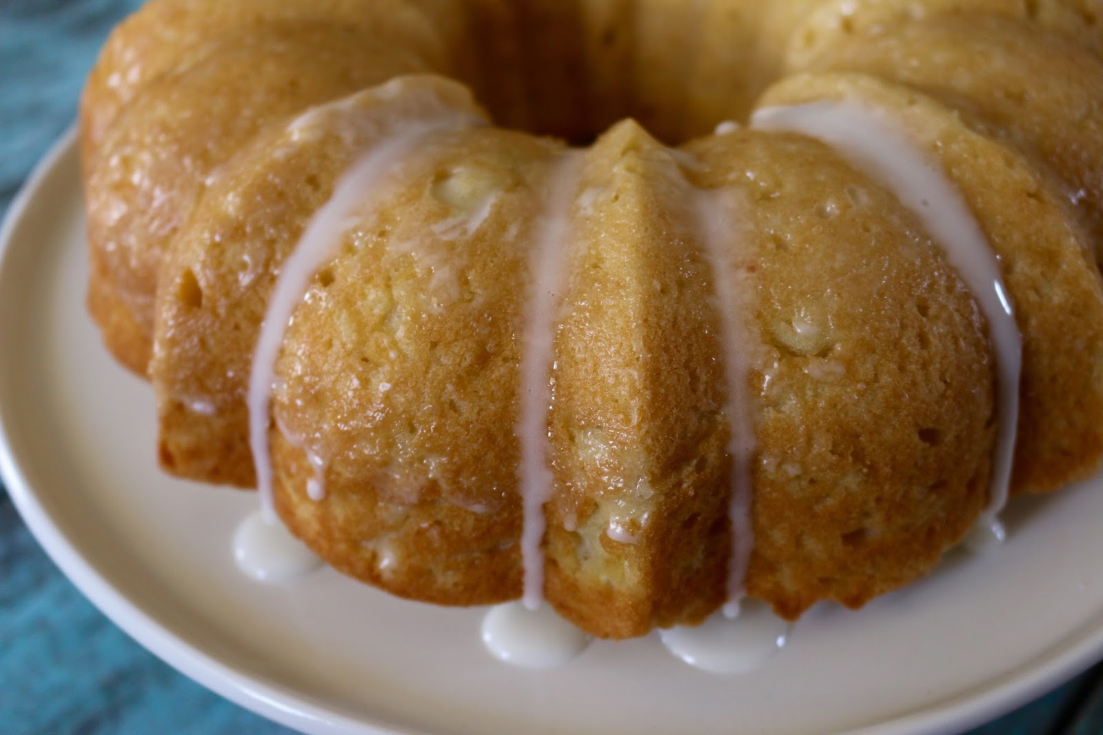 All That's Left Are The Crumbs Apple French Cruller Bundt Cake 
