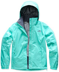 macy's north face rain jacket womens