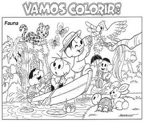Desenhos Para Colorir 40 Folhas Soltas Tamanho A4 Desenhos Infantis Animais  Pantanal Amazônia Pantaninho Pinturas Natureza Macaco Capivara Arara  Papagaio Morceco Tartaruga Preserve A Natureza