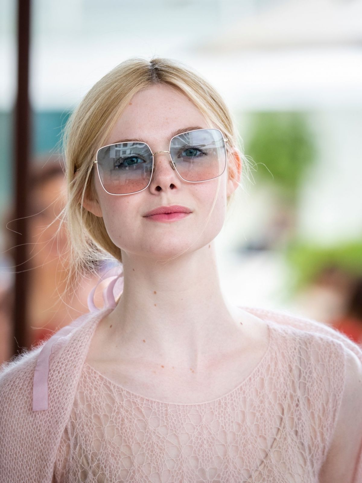 Elle Fanning - Hottest & Sexy Look at Hotel Martinez During Cannes Film
