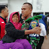 Kodim 0421/LS Bantu pulangkan 206 Orang Pengungsi Pulau Sebesi.