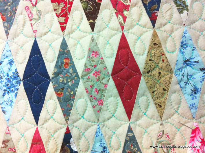 Tazzie Quilts Still quilting