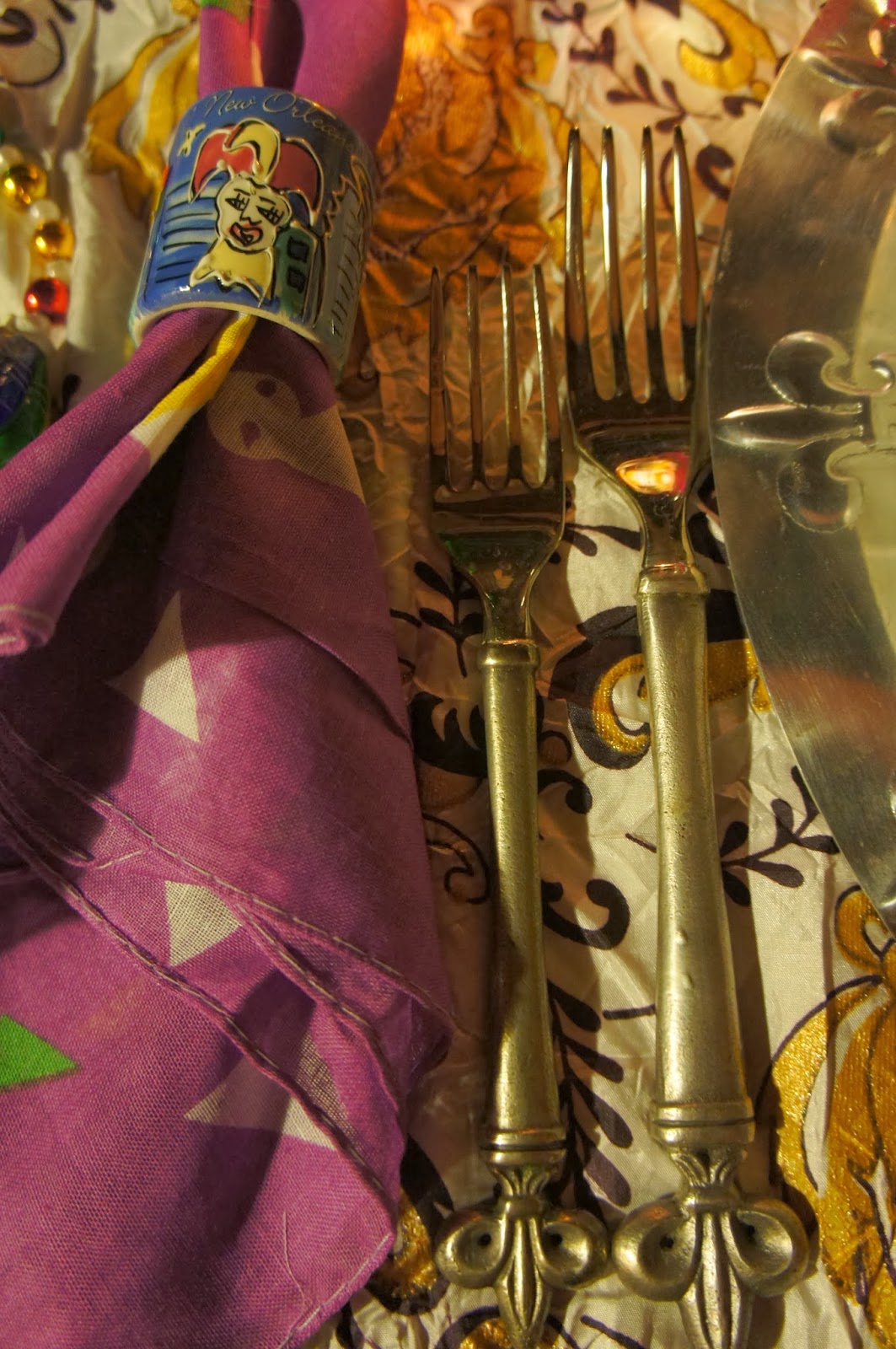 Christine's Home and Travel Adventures: Mardi Gras and Fleur de Lis