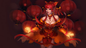 Lina DOTA 2 Wallpaper, Fondo, Loading Screen