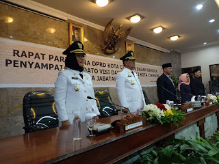Walikota Dan Wakil Walikota Cirebon Sampaikan Visi Misi Di Hadapan Sidang Paripurna Istimewa DPRD Kota Cirebon Walikota Dan Wakil Walikota Cirebon Sampaikan Visi Misi Di Hadapan Sidang Paripurna Istimewa DPRD Kota Cirebon
