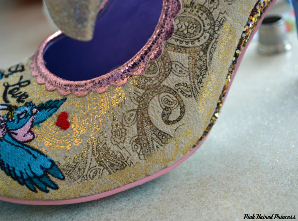 irregular choice so this is love gold brocade uppers irregular choice so this is love gold brocade uppers