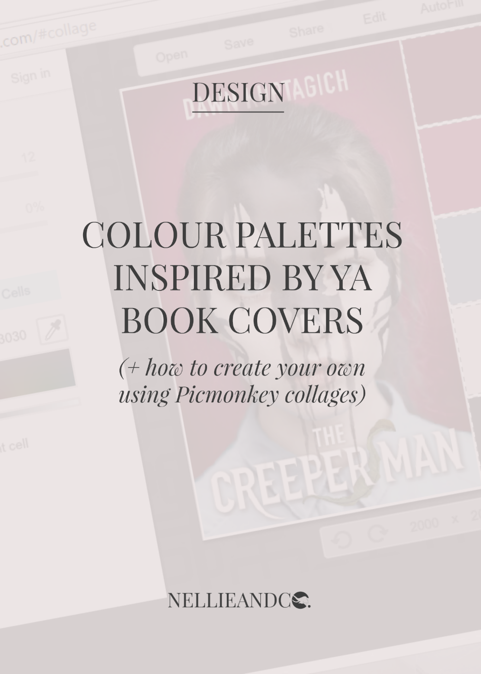 10 Colour Palettes Inspired By Young Adult Book Covers (+ How To Create One in Picmonkey!) - Learn how to create a colour palette with the help of Picmonkey collages, choosing colours and making mood boards!