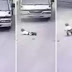 Toddler almost run over by truck does something amazing to escape death