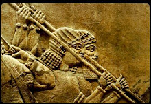 Ninive, Mossoul. Scènes assyriennes de chasse, détail, VIIe siècle av. J.-C.