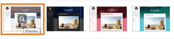 Choose your template blogger template