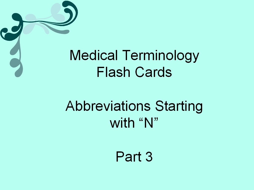 Student Survive 2 Thrive Medical Terminology Flash Cards