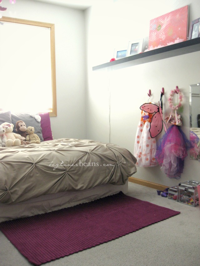 small spaces with kids: declutter toys