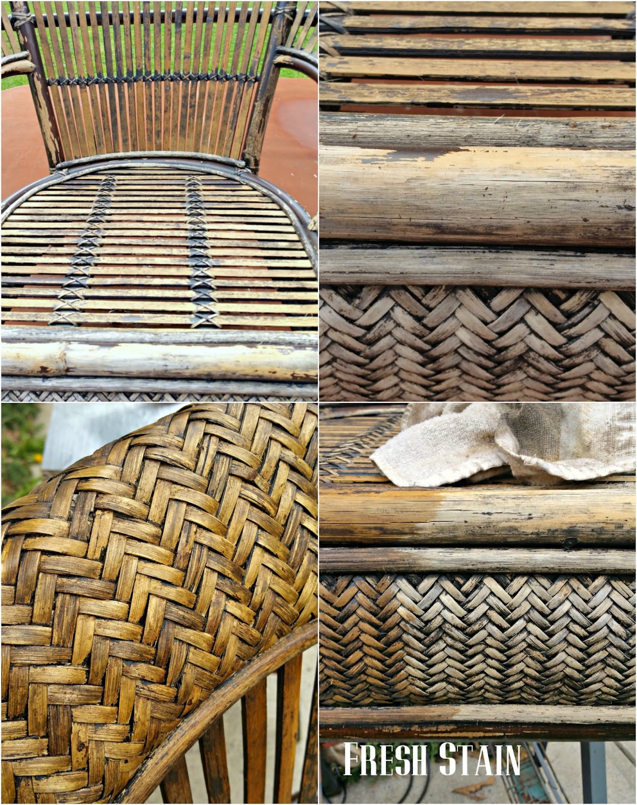Pier 1 Wicker and Rattan Chair Makeover Redo It Yourself Inspirations