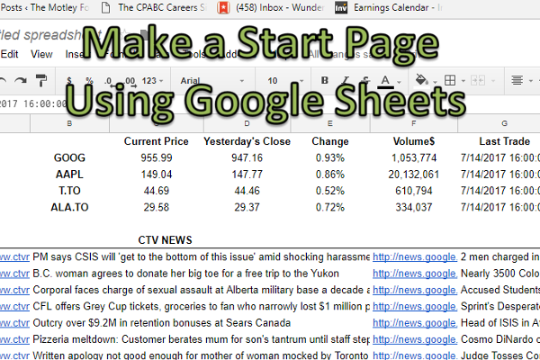 google current stock price