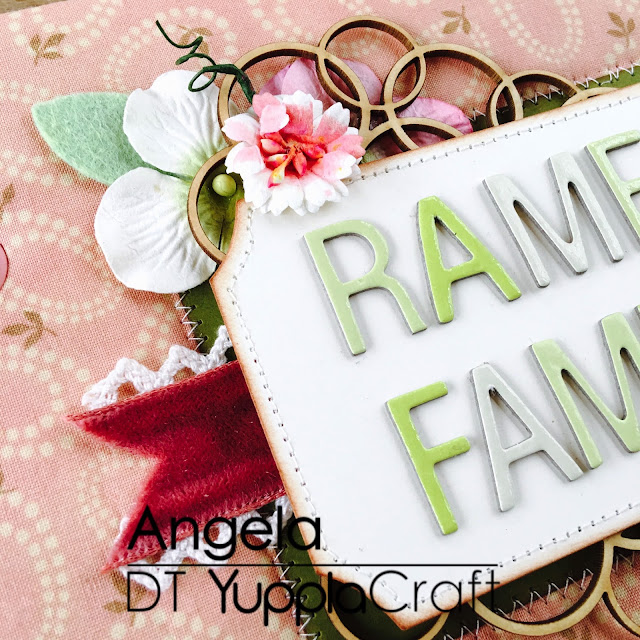 Family Album by Angela Tombari for Yuppla Craft Design Team